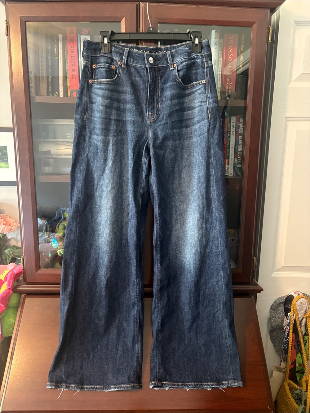 American Eagle Outfitters Super High-Rise Baggy Wide Leg Jeans